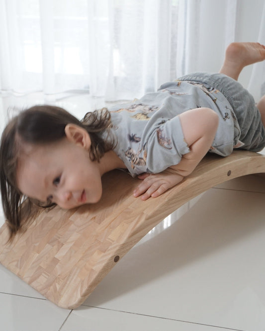 Ombak Balance Board upside down