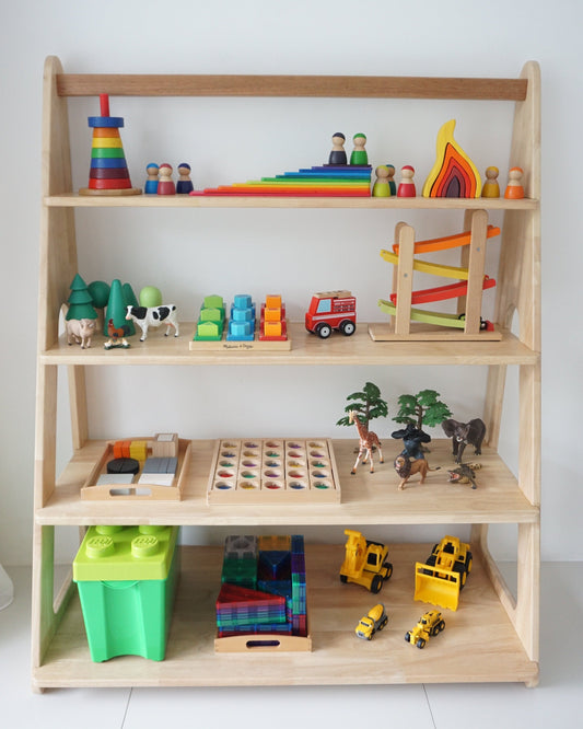 Embun Play Shelf Solid Rubberwood Malaysia