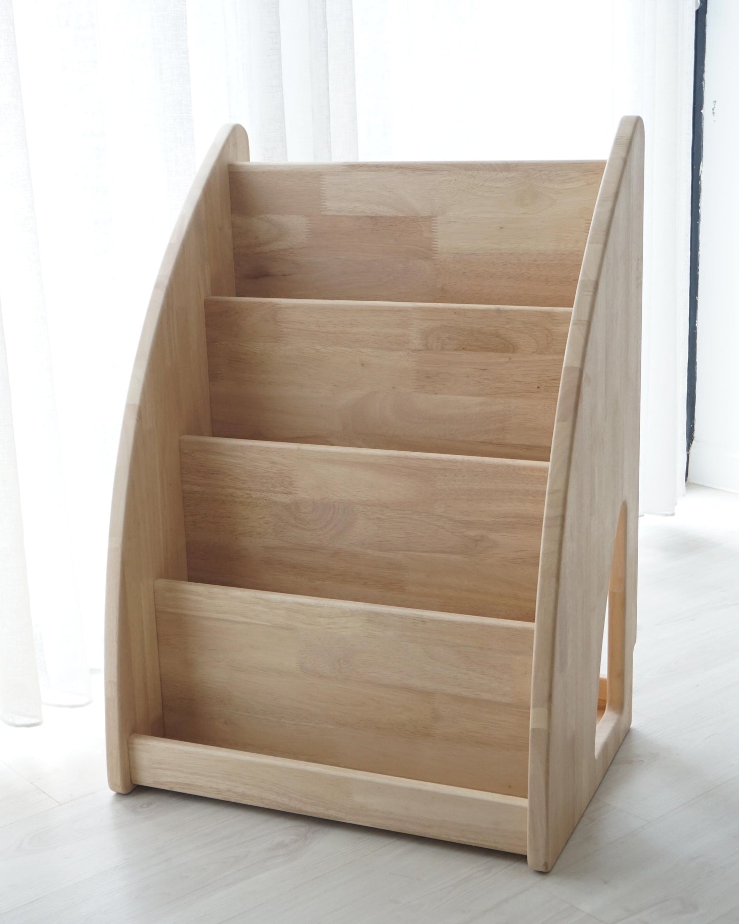 Cerita Solid Wood Front Facing Book Shelf Aden + Ren Malaysia