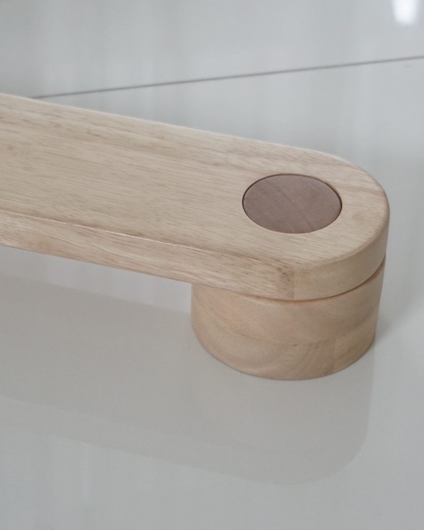 Dahan Balance Beams rounded corners solid wood Malaysia
