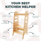 Rimba Learning Tower Solid Wood Features